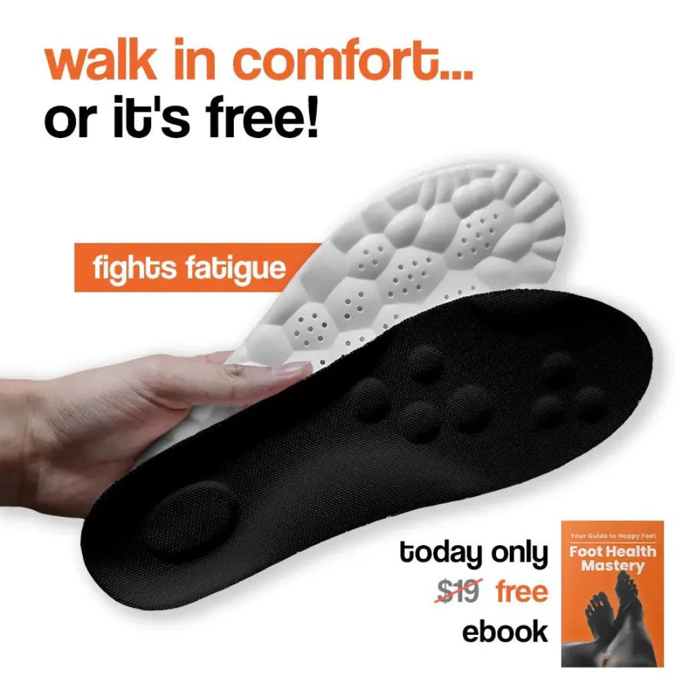 💥Mid Season Sale - 50% OFF:🔥4D Arch Support Insoles