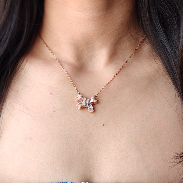 Korean style chain pendent | Party wear Anti Tarnish jewelry