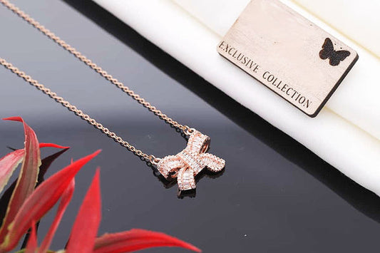 Korean style chain pendent | Party wear Anti Tarnish jewelry