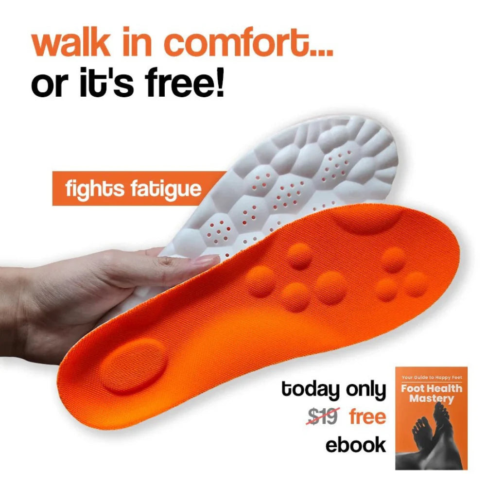 💥Mid Season Sale - 50% OFF:🔥4D Arch Support Insoles