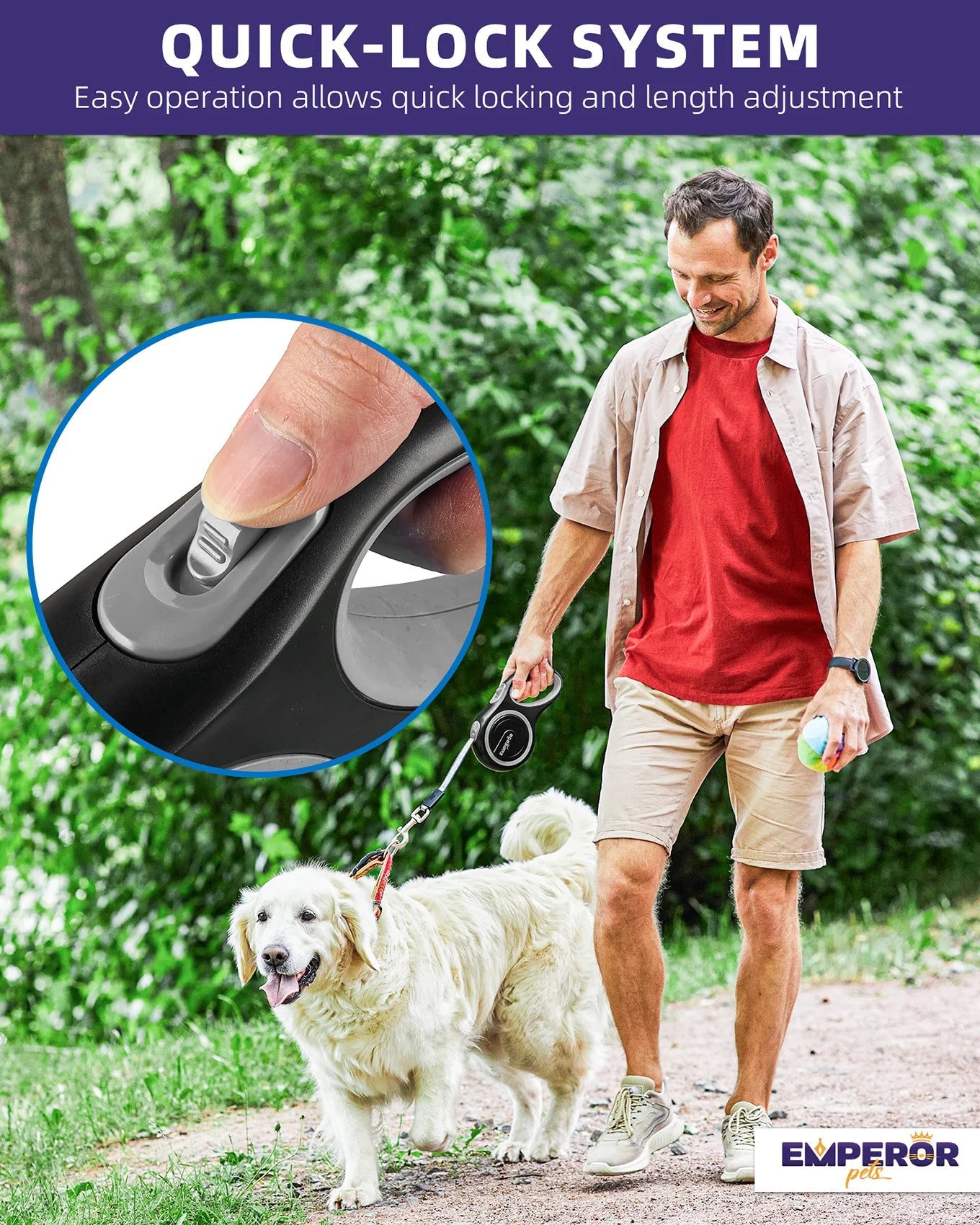 16 Ft Retractable Dog Leash Large Dogs