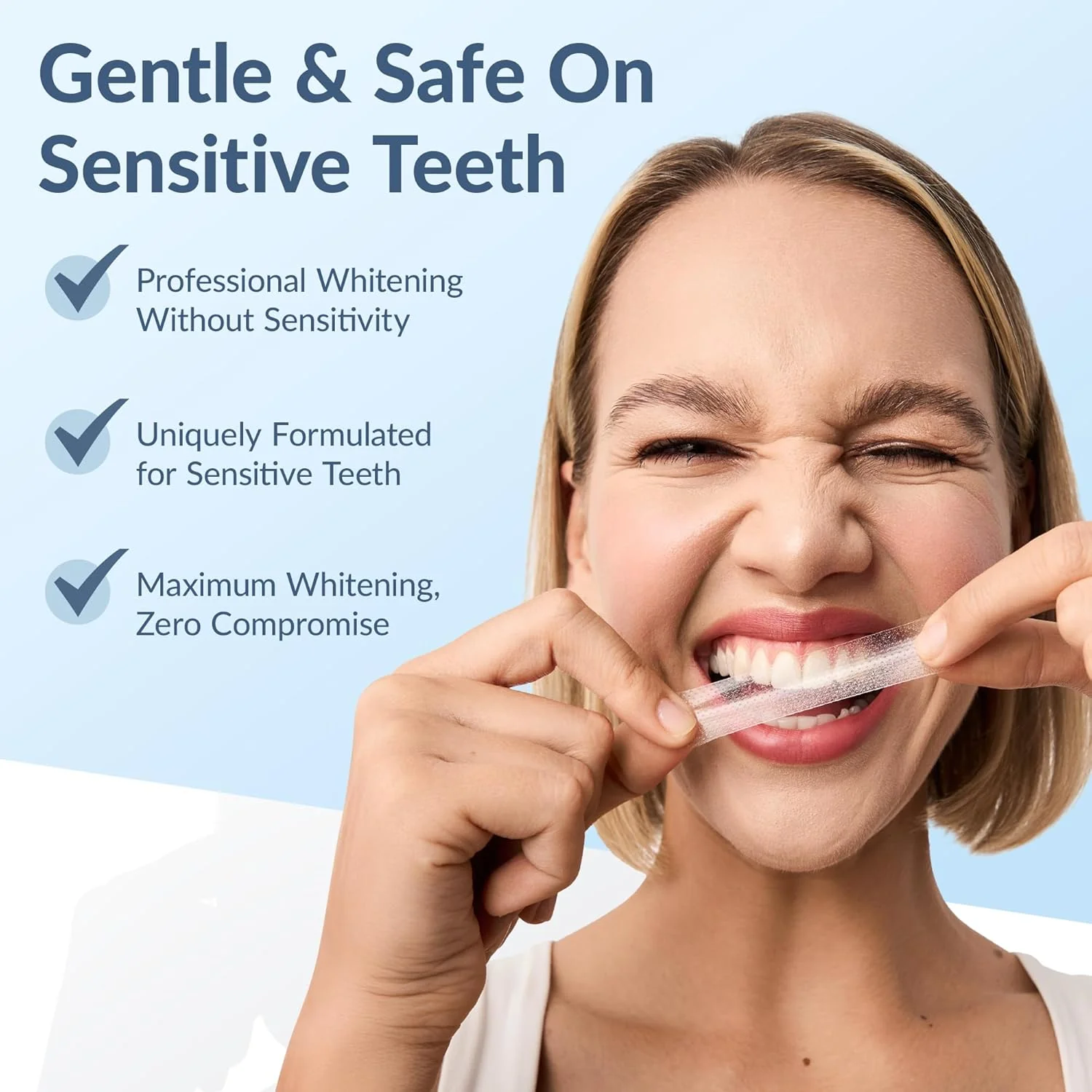 Dr Dent Teeth Whitening Strips (7x pairs per pack) - Image 3