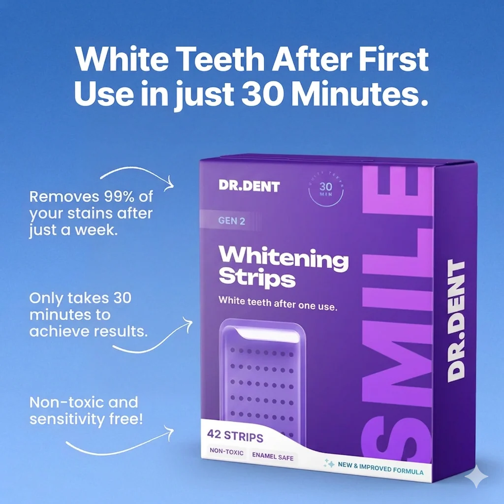 Dr Dent Whitening Strips - Image 6