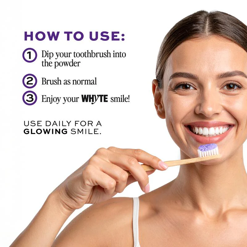 Purple Teeth Whitening Powder - Image 4